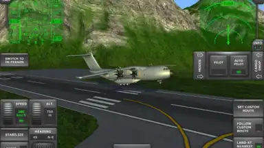 Capture d'écran de Turboprop Flight Simulator 12