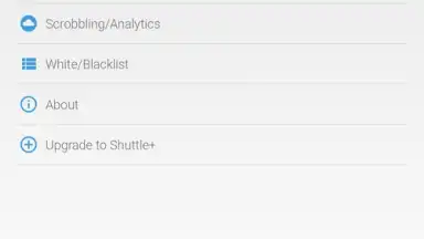 Capture d'écran de Shuttle Music Player 4