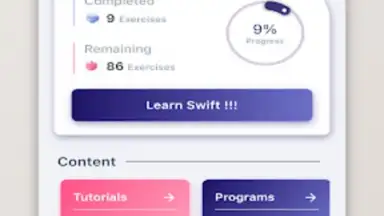 Capture d'écran de Swift Tutorial - Simplified 2
