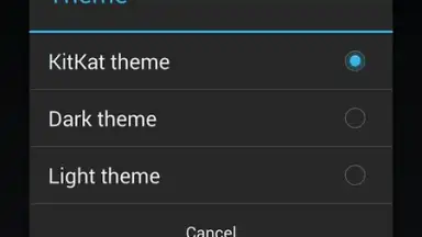 Capture d'écran de KitKat Dialer 2
