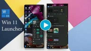 Capture d'écran de Win 11 Launcher 1
