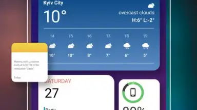 Capture d'écran de Color Widgets - iWidgets 1