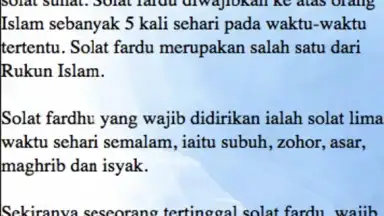 Capture d'écran de Cara Solat Subuh Dan Persoalannya 4