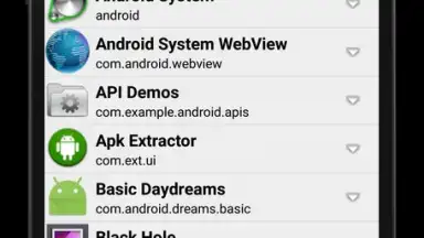 Capture d'écran de Meher APK Extractor 1
