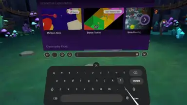 Capture d'écran de Firefox Reality 2