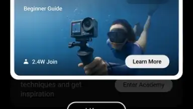 Capture d'écran de DJI Mimo 14