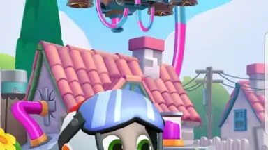 Capture d'écran de Talking Tom Sky Run 3