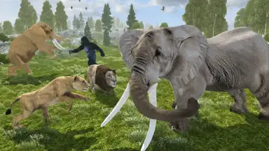 Capture d'écran de Wild Elephant Simulator 4