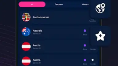 Capture d'écran de DEX VPN - Fast and Secure VPN 3