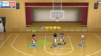 Capture d'écran de Kuroko's Basketball Street Rivals 3