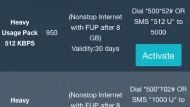 Capture d'écran de 3G Info 4