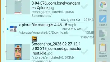 Capture d'écran de X-plore File Manager 1