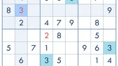 Capture d'écran de Sudoku 6