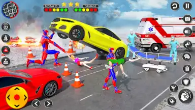 Capture d'écran de Spider Rope Hero Spider Games 4