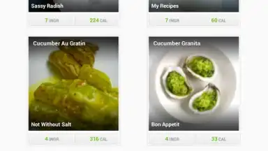 Capture d'écran de Recipes & Nutrition 4