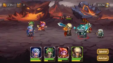 Capture d'écran de Heroes Legend: Idle Battle War 1