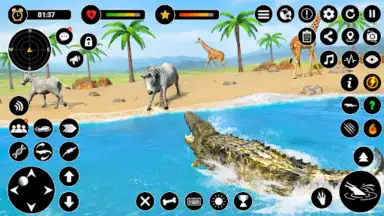 Capture d'écran de Crocodile Games - Animal Games 3