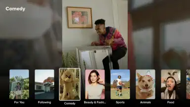 Capture d'écran de TikTok for Android TV 2