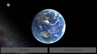 Capture d'écran de Earth Planet 3D live wallpaper 1