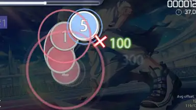 Capture d'écran de osu!droid 3