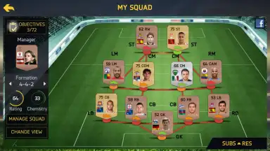 Capture d'écran de FIFA 15 Ultimate Team 5