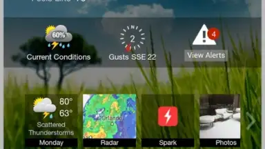 Capture d'écran de WeatherBug 3