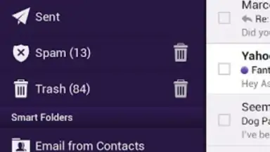 Capture d'écran de Yahoo Mail 4