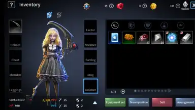 Capture d'écran de Dark Eden M on WEMIX 1