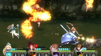 Capture d'écran de King's Raid 5