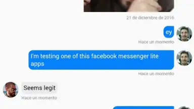 Capture d'écran de Lite Messenger FB 15