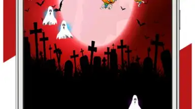 Capture d'écran de Halloween live wallpaper 2018 1