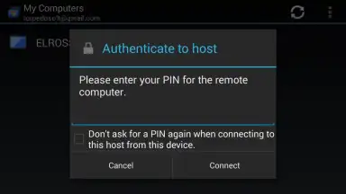 Capture d'écran de Chrome Remote Desktop 1