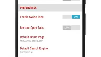Capture d'écran de Anonymous Browser 5