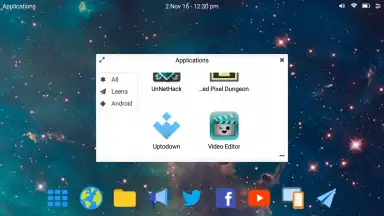 Capture d'écran de Leena Desktop UI 5