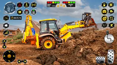 Capture d'écran de JCB Excavator Simulator Games 6