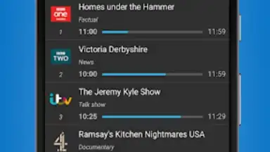 Capture d'écran de TV Listings Guide UK Cisana TV 5