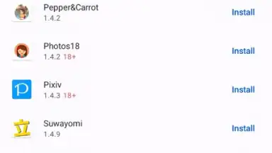 Capture d'écran de Tachiyomi 11