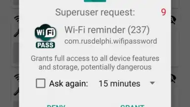 Capture d'écran de Wi-Fi recordatorio 4
