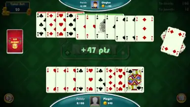 Capture d'écran de Gin Rummy Gold 1