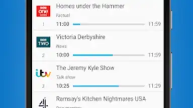 Capture d'écran de TV Listings Guide UK Cisana TV 6