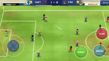 Capture d'écran de Mini Football 2