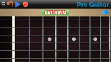 Capture d'écran de Pro Guitar 7
