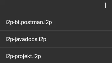 Capture d'écran de I2P 4