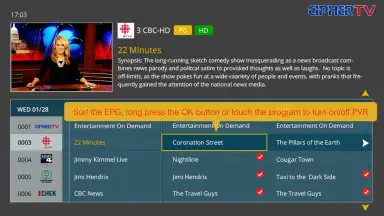 Capture d'écran de 0-IPTV 7