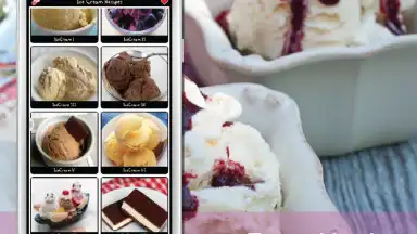 Capture d'écran de Ice Cream Recipes 5