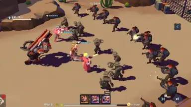 Capture d'écran de Super Hero Attack 9