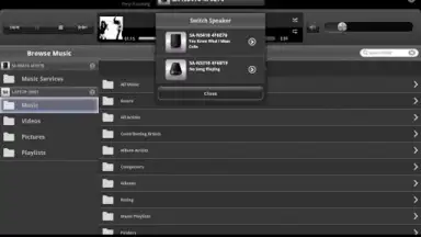 Capture d'écran de Network Audio Remote 4