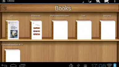 Capture d'écran de EBookDroid 10