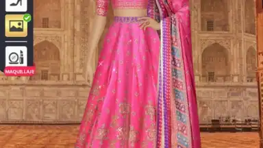 Capture d'écran de Indian Fashion Dressup Stylist 15