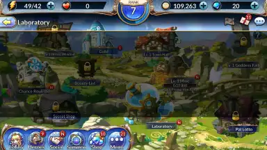 Capture d'écran de Knights Chronicle 2